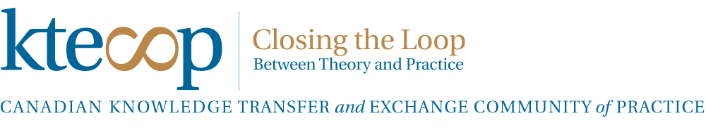 Canadian Knowledge Transfer and Exchange Community of Practice